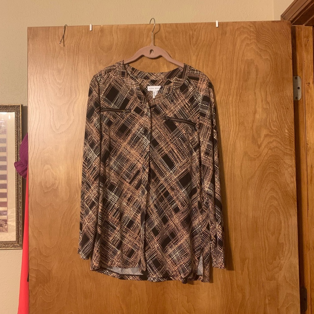 Susan Graver button up